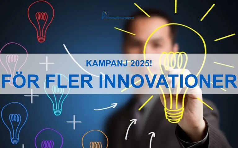 Kampanjbild för fler innovationer snabbare