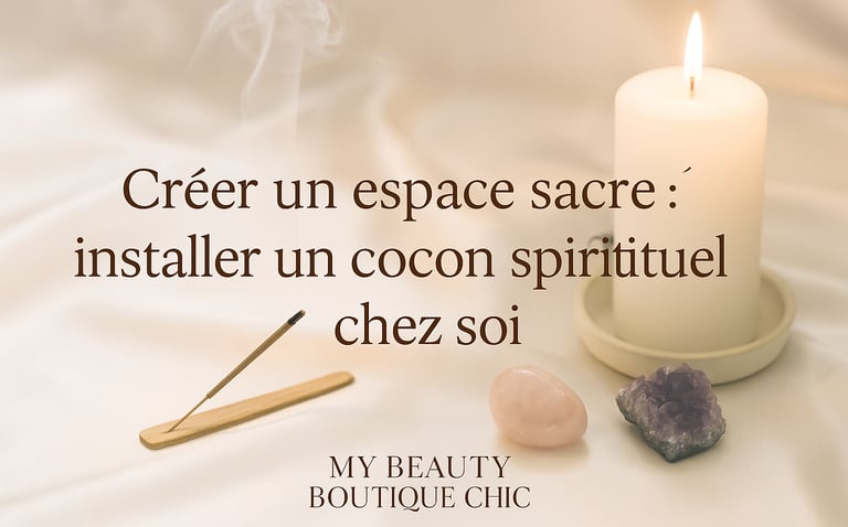 Créer un espace sacré installer un cocon spirituel chez soi