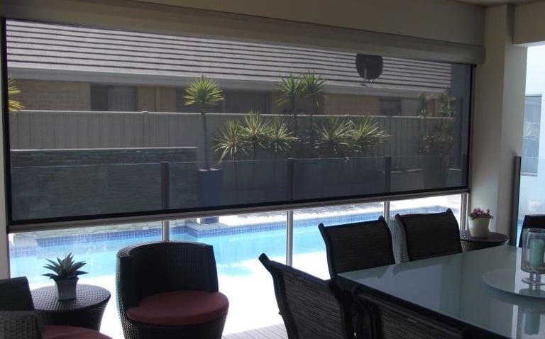 outdoor blind see through mesh 1