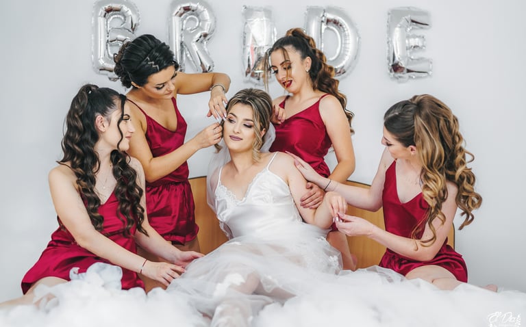 sedinta foto domnisoare de onoare