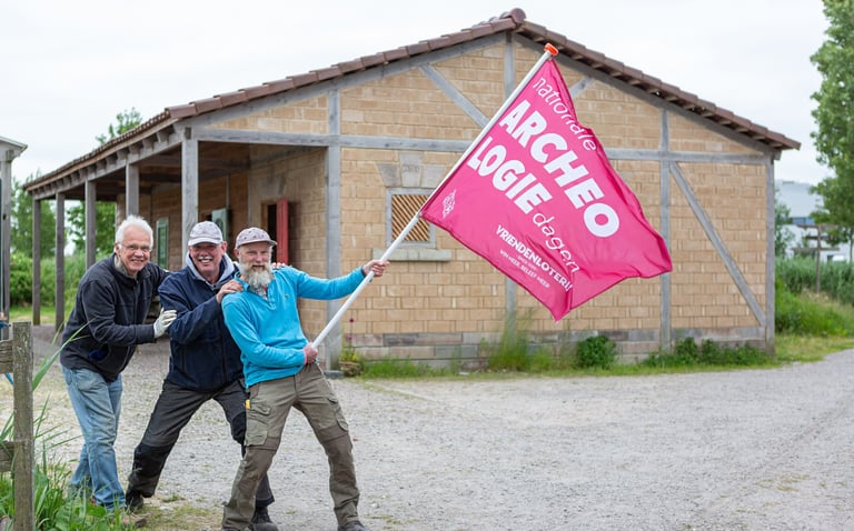 Wij zijn klaar voor de nationale archeologiedagen © Floris Scheplitz