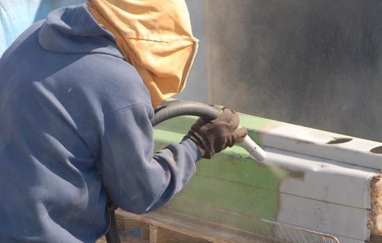 Jasa sandblasting Manado 