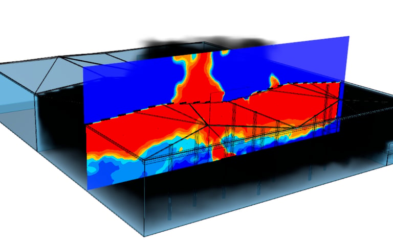 CFD fire analysis