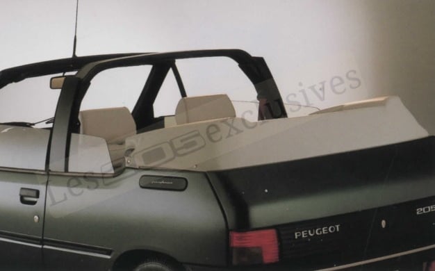 Brochure Peugeot 205 Roland Garros Cabriolet Pays-Bas