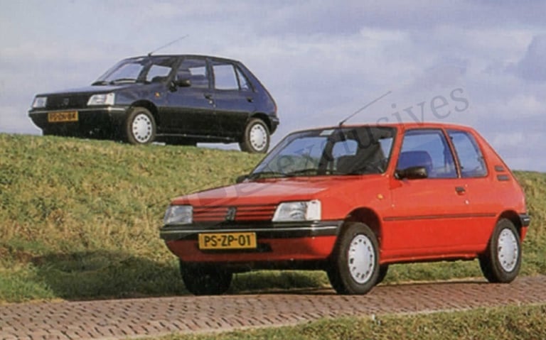 Brochure Peugeot 205 Generation