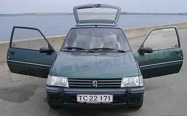 Peugeot 205 Roland Garros danemark