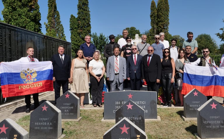 Comemorarea eroilor căzuți, 23 aug 2024.