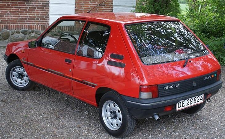 Peugeot 205 ColorLine Danemark