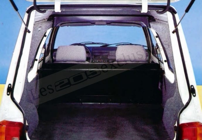 Brochure Peugeot 205 Multi