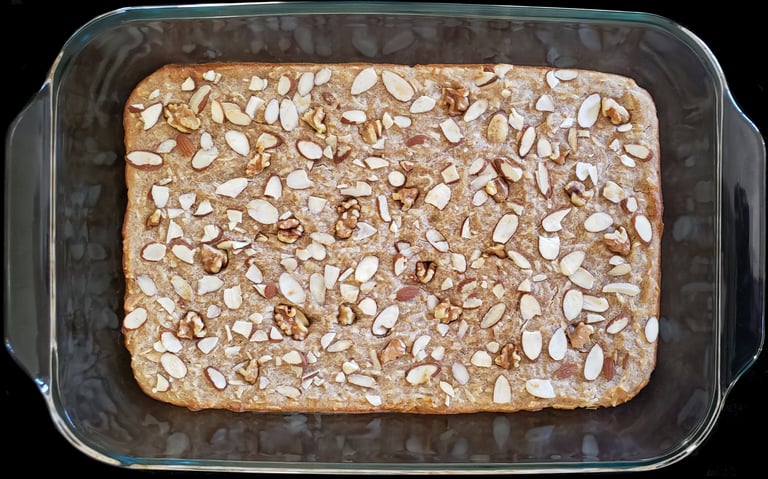 Sweet Maple Breakfast Bars