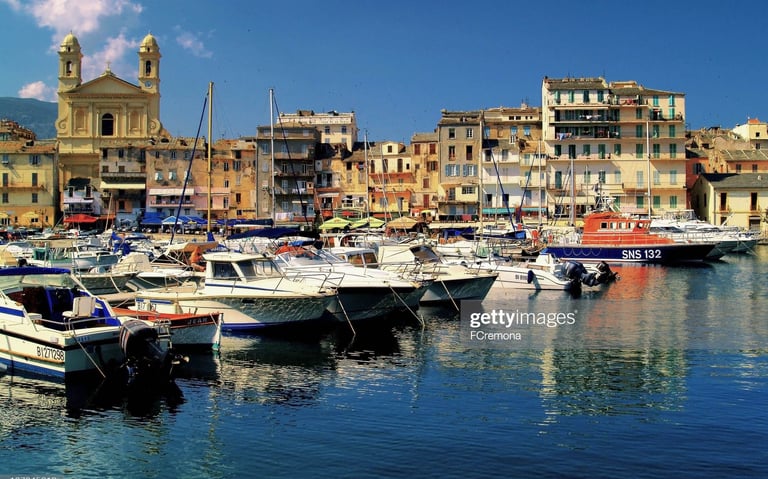 Le vieux port de Bastia 