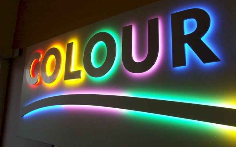 Channel letter signage created by All Pro Signs, Vancouver and Fraser Valley signage fabrication