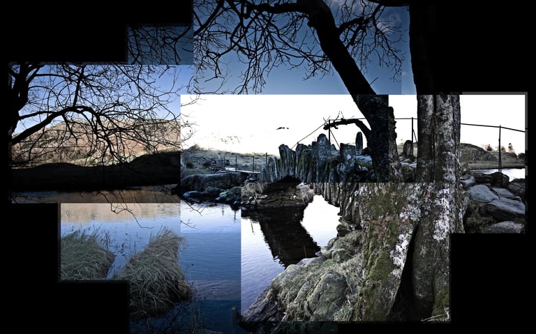 A photo joiner of the Lake District