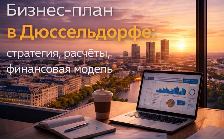 Business plan development and financial modeling for companies in Düsseldorf, Germany