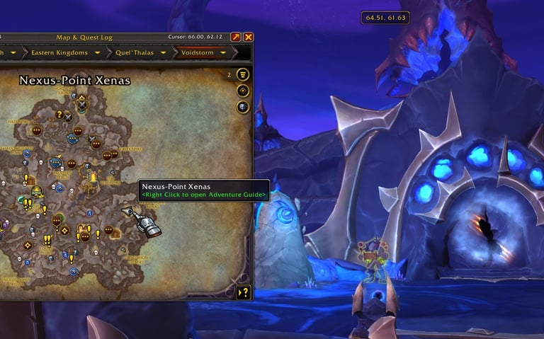 Nexus-Point Xenas, entrance, location, wow, midnight, wowprimer, midnight mythic season1