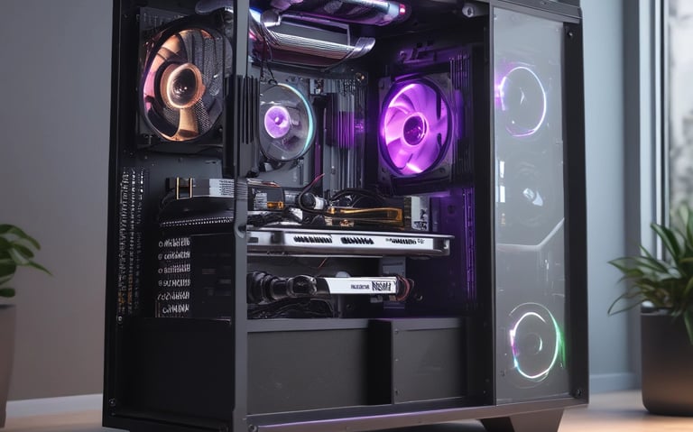 black and white rectangular device