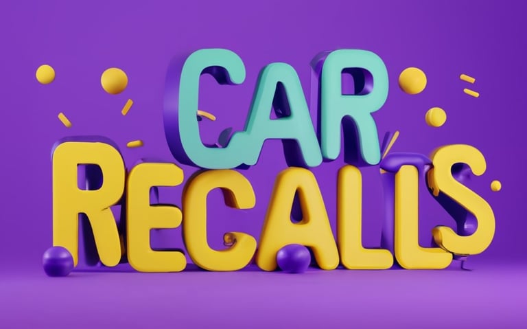 a car recalls the word car recalls