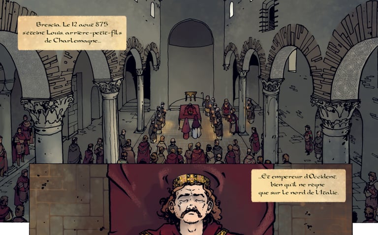 #carolingien  #empereur