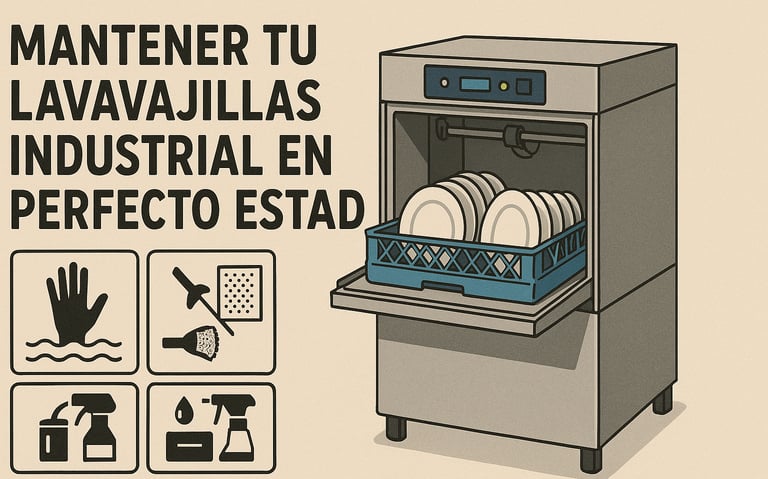 Mantener Tu Lavavajillas Industrial en Perfecto Estado