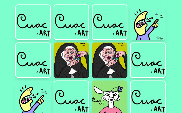 memory card game cuac