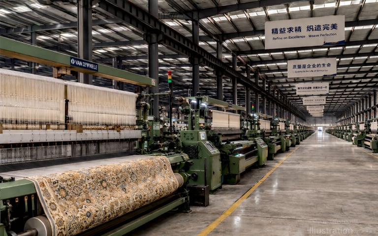 Machine-Made Carpet Production Line 