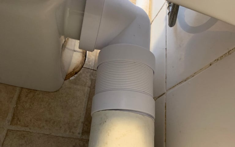 Leak detection and repair completed by AXM Plumbing Services in Worcester