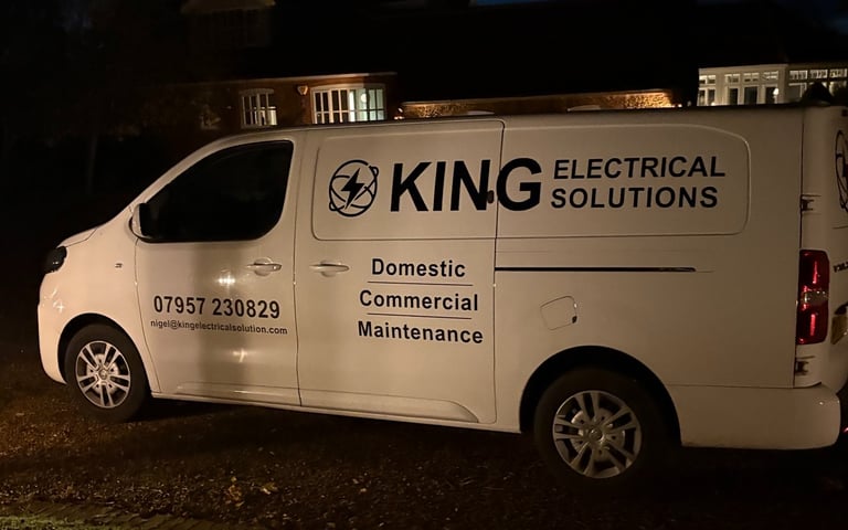 King Electrical Solutions van