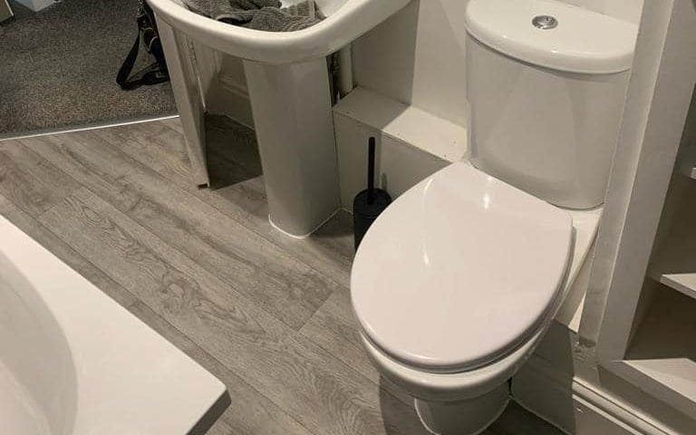 Toilet repair completed by AXM Plumbing Services in Worcester