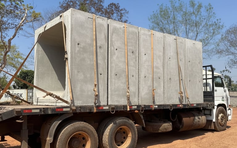 Fábrica de Aduelas de Concreto em Mato Grosso