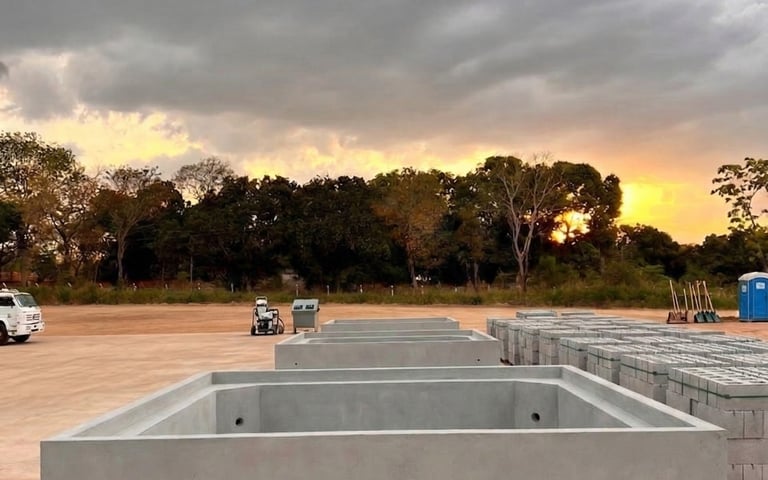 Aduela de Concreto 3x3 - Grupo Traço