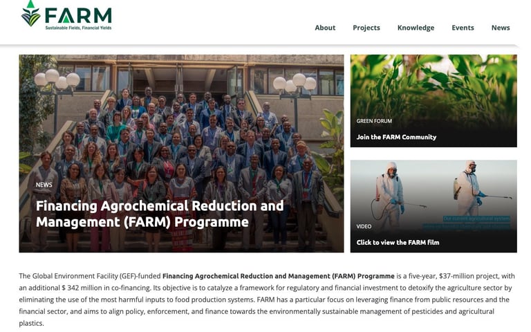 PESTICIDES LOBBYING IPBES FAO ONU