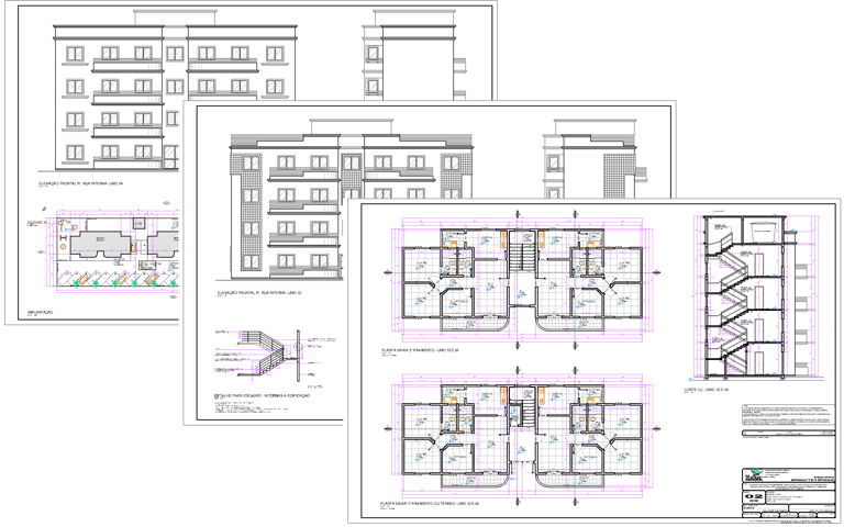 Prédio com 8 apartamentos