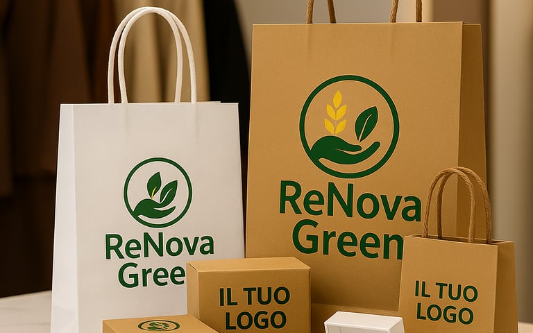 Nachhaltige Produkte Ökologisches Packaging und innovative Papiere – ReNova Green