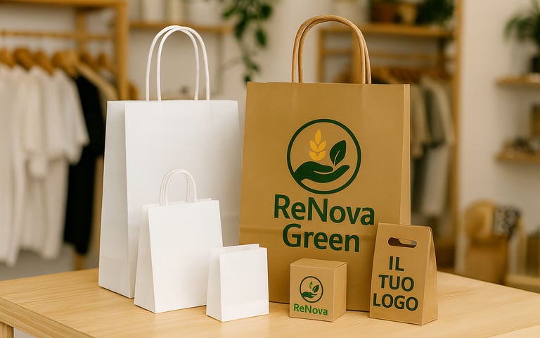 Packaging eco per ristoranti, hotel ,e-commerce 