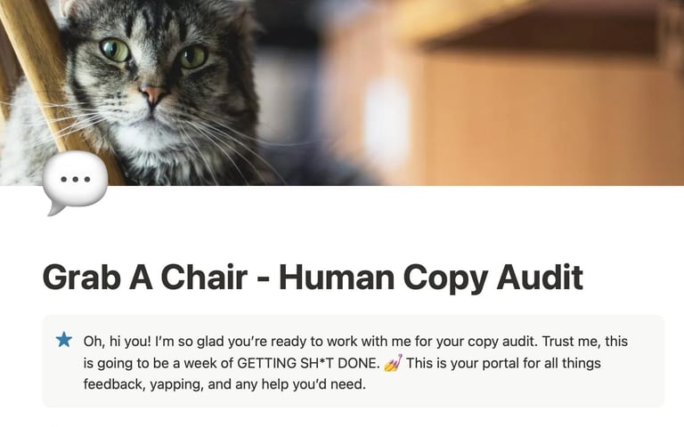 A notion setup for biz details, payments, and invoices
