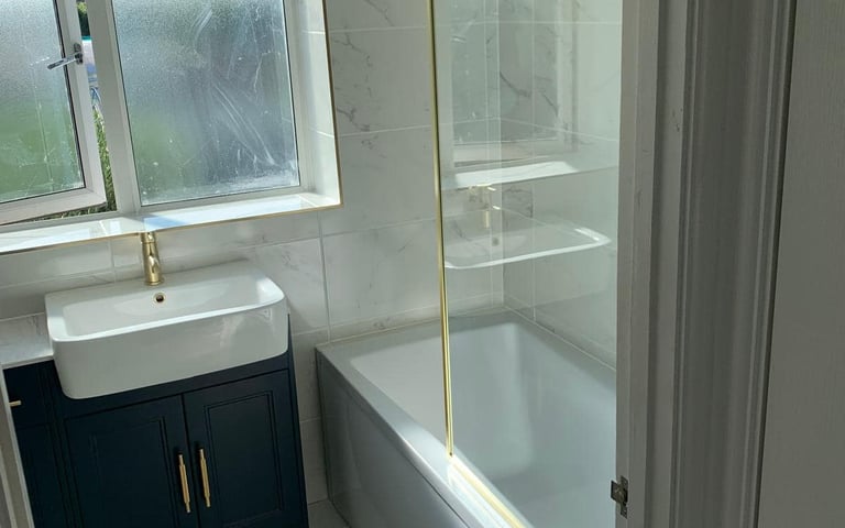 Modern bathroom installation handled by local experts in Droitwich