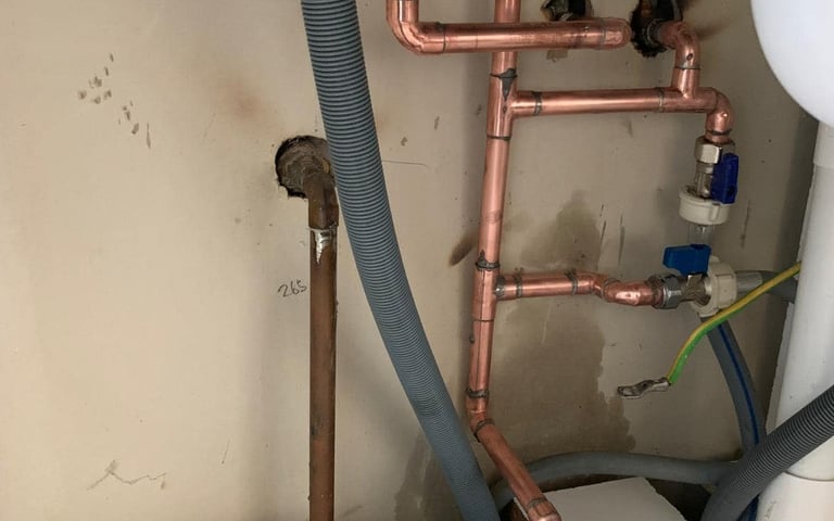 Water supply stopcock replacement handled by AXM Plumbing Services in Droitwich