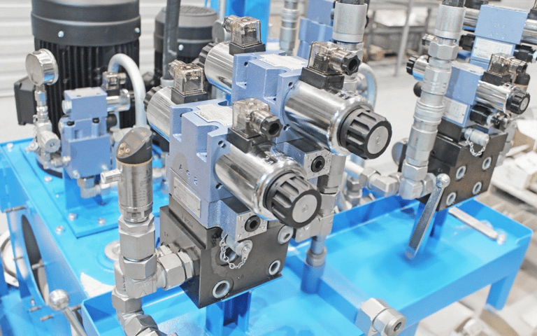 superior pressure handling of whole hydraulic system