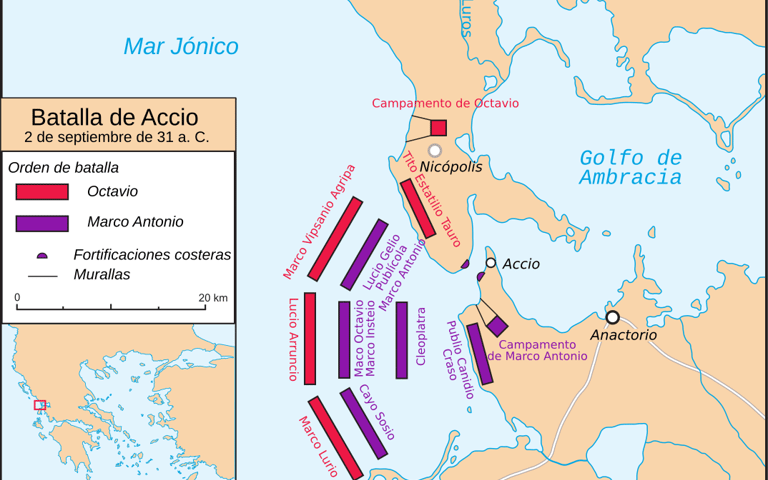 batalla de accio