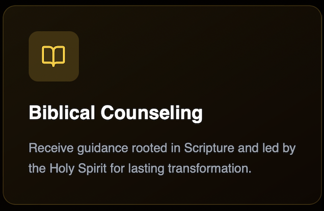 biblical counseling