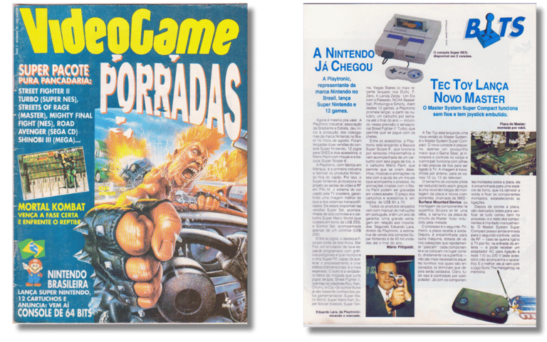 Revista Video Game edição 30 setembro de 1993