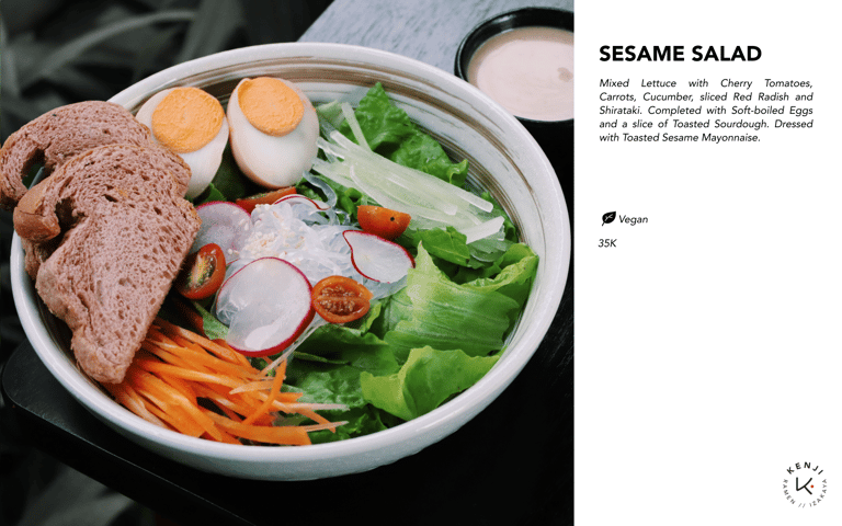 Kenji Ramen Bali Sesame Salad - Japanese salad with modern izakaya twist