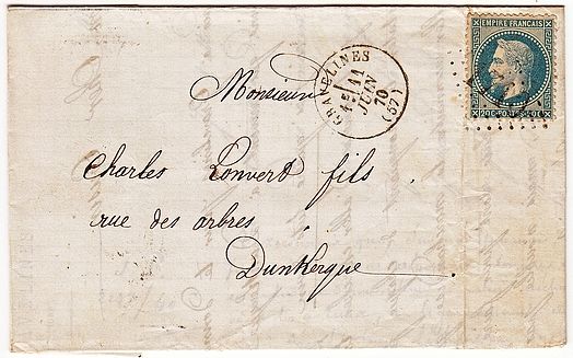 Losange Gros Chiffres 1710 et type 16.