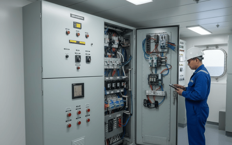 marine power control panel