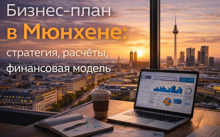 Business plan development and financial modeling for companies in Munich, Germany