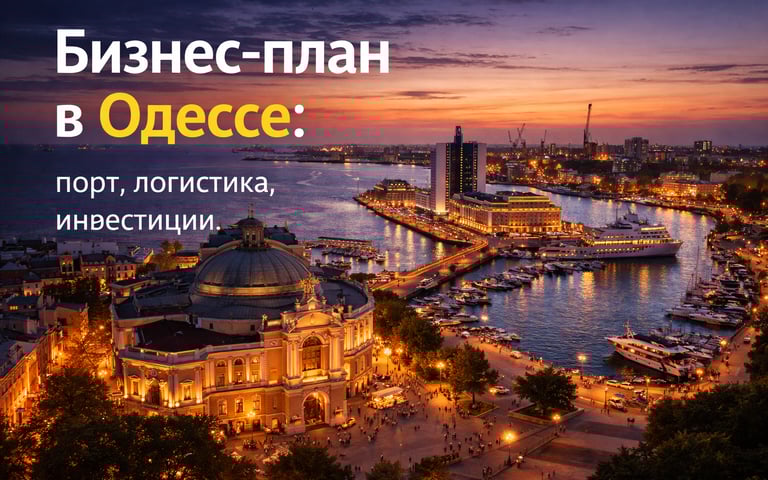 Бизнес-План и финансовое моделирование  в Одессе