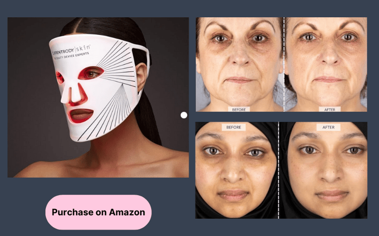 CurrentBody Skin LED Light Therapy Face Mask | Red Light Therapy Treatment Device