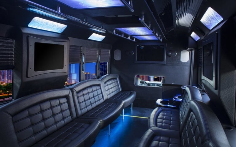15 passengers party us with amenities in NJ, NY, MA, CT and surrounding areas