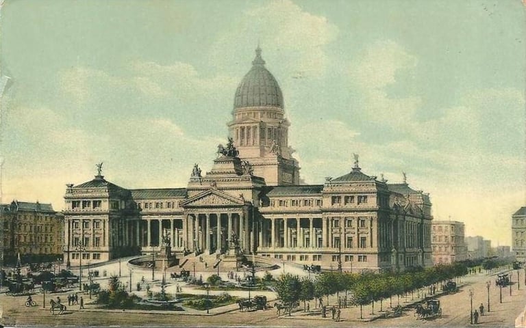 Congreso de la Nación, Av. Entre Ríos 51, CABA, año 1896