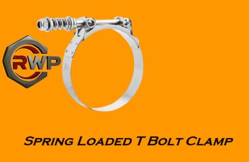 Spring-Loaded T-Bolt Clamp – High-Performance Clamp Providing Constant Tension for Secure Sealing in High-Pressure